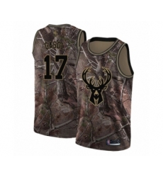 Women's Milwaukee Bucks #17 Pau Gasol Swingman Camo Realtree Collection Basketball Jersey