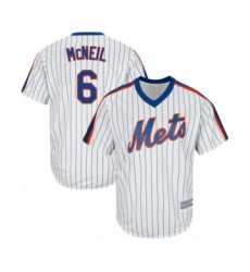 Youth New York Mets #6 Jeff McNeil Authentic White Alternate Cool Base Baseball Jersey