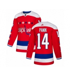 Men's Washington Capitals #14 Richard Panik Authentic Red Alternate Hockey Jersey
