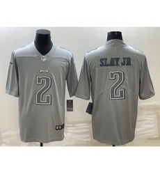 Men's Philadelphia Eagles #2 Darius Slay JR Gray Atmosphere Fashion Stitched Jersey