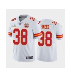 Youth Kansas City Chiefs #38 L'Jarius Sneed White Super Bowl LV Jersey