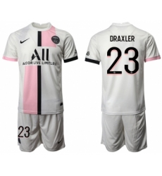 Men 2021-2022 Club Paris St German away white 23 Soccer Jersey