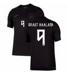 Men 9 Norway Erling Haaland 2026 Home Stadium Replica Jersey 2