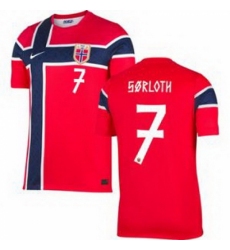 Women 7 Norway Alexander Sorloth Home Stadium Replica 1