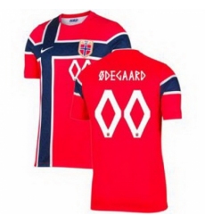 Youth 00 Norway Custom 2026 Home Stadium Replica Jersey 1