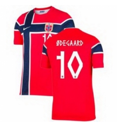 Youth 10 Norway Martin Odegaard 2026 Home Stadium Replica Jersey 1