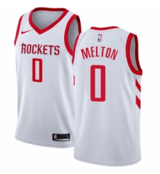 Women's Nike Houston Rockets #0 De'Anthony Melton Authentic White NBA Jersey - Association Edition