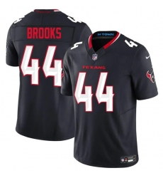 Men's Houston Texans #44 British Brooks Navy 2025 F.U.S.E. Vapor Limited Football Stitched Jersey