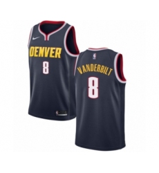Youth Nike Denver Nuggets #8 Jarred Vanderbilt Swingman Navy Blue Road NBA Jersey - Icon Edition