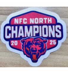 Chicago Bears 2025 AFC West Division Champions Patch II Biaog