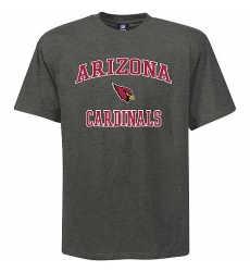 Arizona Cardinals Big & Tall Heart & Soul NFL T-Shirt Grey