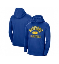 Men's Golden State Warriors 2021 Blue Spotlight Pullover Basketball Hoodie