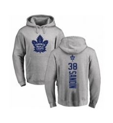 Hockey Toronto Maple Leafs #38 Rasmus Sandin Royal Blue Backer Pullover Hoodie