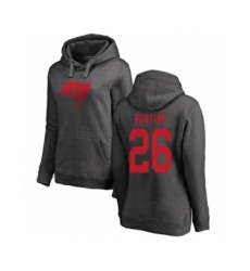Football Women's Tampa Bay Buccaneers #26 Sean Bunting Ash One Color Pullover Hoodie