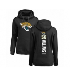 Football Women's Jacksonville Jaguars #56 Quincy Williams II Black Backer Pullover Hoodie