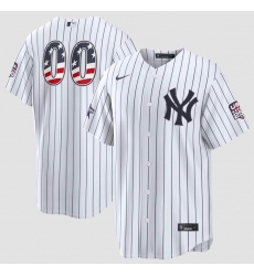 Men's New York Yankees ACTIVE PLAYER Custom White 2026 All-Star Edition Stars & Stripes & USA 250 Fourth of July Home Stadium Stitched Baseball Jersey