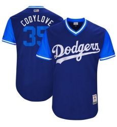 Men's Majestic Los Angeles Dodgers #35 Cody Bellinger 