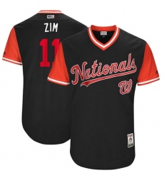 Men's Majestic Washington Nationals #11 Ryan Zimmerman 