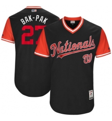 Men's Majestic Washington Nationals #27 Shawn Kelley 