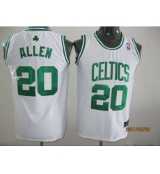 Celtics #20 Ray Allen White Stitched Youth NBA Jersey