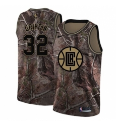 Youth Nike Los Angeles Clippers #32 Blake Griffin Swingman Camo Realtree Collection NBA Jersey