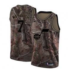 Women's Nike Utah Jazz #7 Pete Maravich Swingman Camo Realtree Collection NBA Jersey