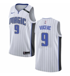 Men's Nike Orlando Magic #9 Nikola Vucevic Authentic NBA Jersey - Association Edition