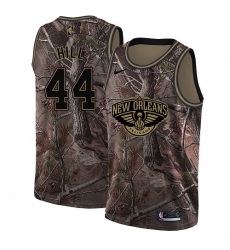 Men's Nike New Orleans Pelicans #44 Solomon Hill Swingman Camo Realtree Collection NBA Jersey