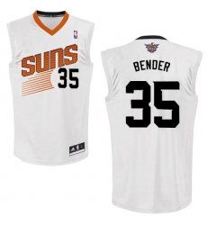 Men's Adidas Phoenix Suns #35 Dragan Bender Swingman White Home NBA Jersey