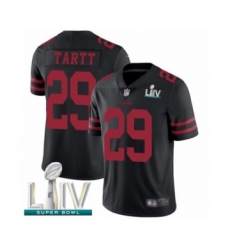 Youth San Francisco 49ers #29 Jaquiski Tartt Black Vapor Untouchable Limited Player Super Bowl LIV Bound Football Jersey