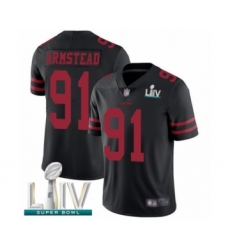 Youth San Francisco 49ers #91 Arik Armstead Black Vapor Untouchable Limited Player Super Bowl LIV Bound Football Jersey