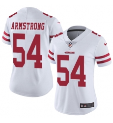 Women's Nike San Francisco 49ers #54 Ray-Ray Armstrong White Vapor Untouchable Limited Player NFL Jersey