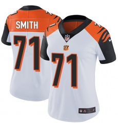 Women's Nike Cincinnati Bengals #71 Andre Smith Vapor Untouchable Limited White NFL Jersey