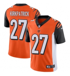 Youth Nike Cincinnati Bengals #27 Dre Kirkpatrick Elite Orange Alternate NFL Jersey