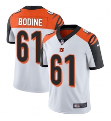 Youth Nike Cincinnati Bengals #61 Russell Bodine Vapor Untouchable Limited White NFL Jersey