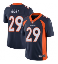 Men's Nike Denver Broncos #29 Bradley Roby Navy Blue Alternate Vapor Untouchable Limited Player NFL Jersey