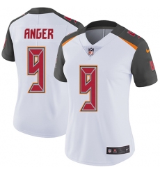 Women's Nike Tampa Bay Buccaneers #9 Bryan Anger White Vapor Untouchable Limited Player NFL Jersey