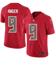 Youth Nike Tampa Bay Buccaneers #9 Bryan Anger Limited Red Rush Vapor Untouchable NFL Jersey
