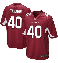 Men's Nike Arizona Cardinals #40 Pat Tillman Game Red Team Color NFL Jersey