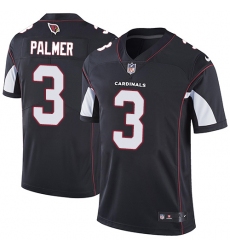 Men's Nike Arizona Cardinals #3 Carson Palmer Black Alternate Vapor Untouchable Limited Player NFL Jersey