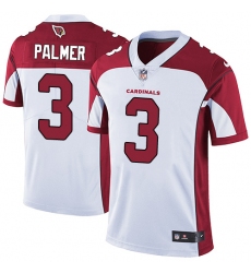 Men's Nike Arizona Cardinals #3 Carson Palmer White Vapor Untouchable Limited Player NFL Jersey