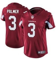 Women's Nike Arizona Cardinals #3 Carson Palmer Red Team Color Vapor Untouchable Limited Player NFL Jersey