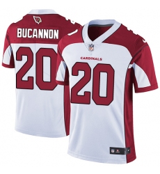 Men's Nike Arizona Cardinals #20 Deone Bucannon White Vapor Untouchable Limited Player NFL Jersey