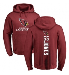 NFL Nike Arizona Cardinals #55 Chandler Jones Maroon Backer Pullover Hoodie