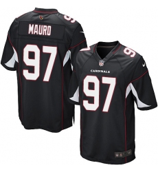 Men's Nike Arizona Cardinals #97 Josh Mauro Game Black Alternate NFL Jersey