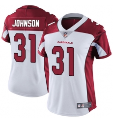 Women's Nike Arizona Cardinals #31 David Johnson White Vapor Untouchable Limited Player NFL Jersey