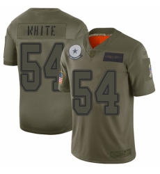 Women's Dallas Cowboys #54 Randy White Limited Camo 2019 Salute to Service Football Jersey