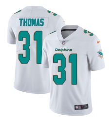 Youth Nike Miami Dolphins #31 Michael Thomas White Vapor Untouchable Limited Player NFL Jersey