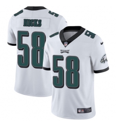 Youth Nike Philadelphia Eagles #58 Jordan Hicks White Vapor Untouchable Limited Player NFL Jersey
