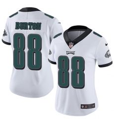 Women's Nike Philadelphia Eagles #88 Trey Burton White Vapor Untouchable Limited Player NFL Jersey